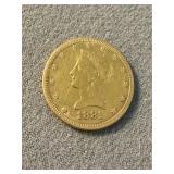 1881 $10 Liberty Head Gold Eagle Coin