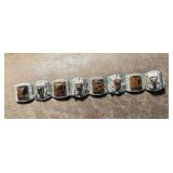 Mid-Century Taxco Mexican Silver Bracelet