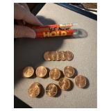 45 UNC Lincoln Memorial Cents