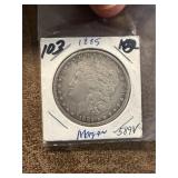 1885 Morgan Silver Dollar