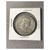 1952 Franklin Silver Half Dollar