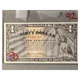 NORFED $1 Silver Certificate