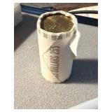 Roll of 25 UNC Sacagawea Dollars