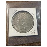 1885 Morgan Silver Dollar
