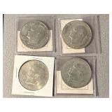 4 Eisenhower Bicentenial Coins