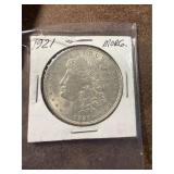1921 Morgan Silver Dollar