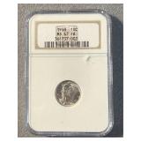 MS 67 1938 Mercury Silver Dime