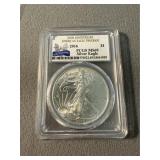 MS69 2016 American Silver Eagle Coin