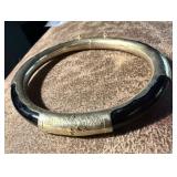 Elegant Vintage Hinged Bangle Bracelet