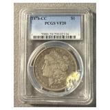 VF20 1878-CC Morgan Silver Dollar