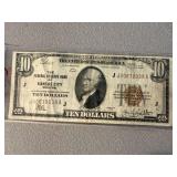 1929 Kansas City $10 Bill