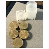 25 Sacagawea Golden Dollars