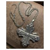 Sterling Silver Christmas Cross