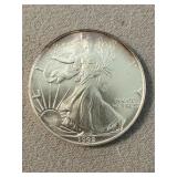 1992 American Silver Eagle $1 Coin