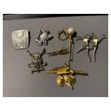 Lot of Misc Brooches