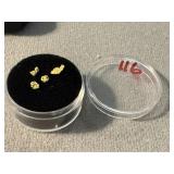 4 Small Gold Nuggets