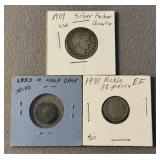 3 Collectible US Coins