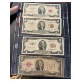 8 Two Dollar Bills