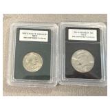 2 MS70 Coins
