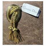 Vintage Christian Dior Tassel Brooch