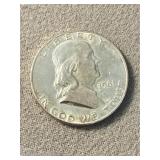 1961 Franklin Silver Half Dollar
