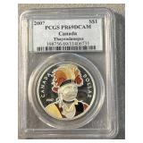 PR69DCAM 2007 $1CAD Coin