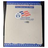 Amazing Book of 84 Kennedy Half Dollars