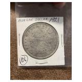 1921 Morgan Silver Dollar