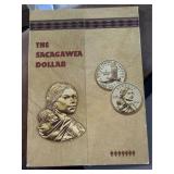 Sacagawea Collector Book & Coins