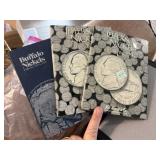 3 Nickel Collector Books & Coins