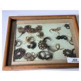 Framed Victorian Hair