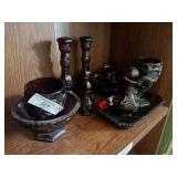 11 Pieces Cape Cod Glass Collectibles