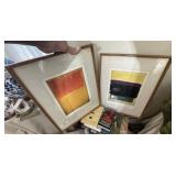 2 Mark Rothko Prints