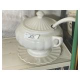 California Pottery Soup Tureen