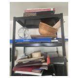 Collectibles & Misc on Top 3 Shelves