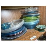 Large Collection Stretch Glass & Misc.