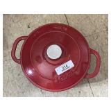 Lodge 6 Qt. Enameled Pot & Lid