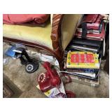 2 Vintage Style Telephones, Books & Misc.
