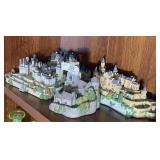 4 Danbury Mint Castles