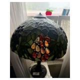 Contemporary Stain Glass Style Table Lamp