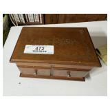 Jewelry Box of Men's Rings & Misc.