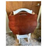Set of 4 TV Trays & Stand