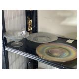 3 Pieces of Stretch Glass