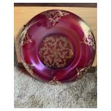 Limited Edition Fenton Art Glass Plate
