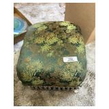 Vintage Upholstered Footstool