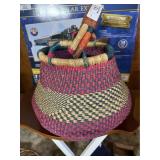Bolga Kinkahe Grass Basket