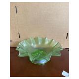 Fenton Stretch Glass Epergne Base Flower Frog