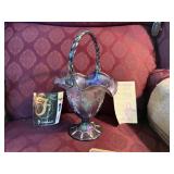 Fenton Art Glass Basket