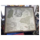 Map of Sicily & Sardinia