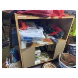 Microwave Cart & Contents